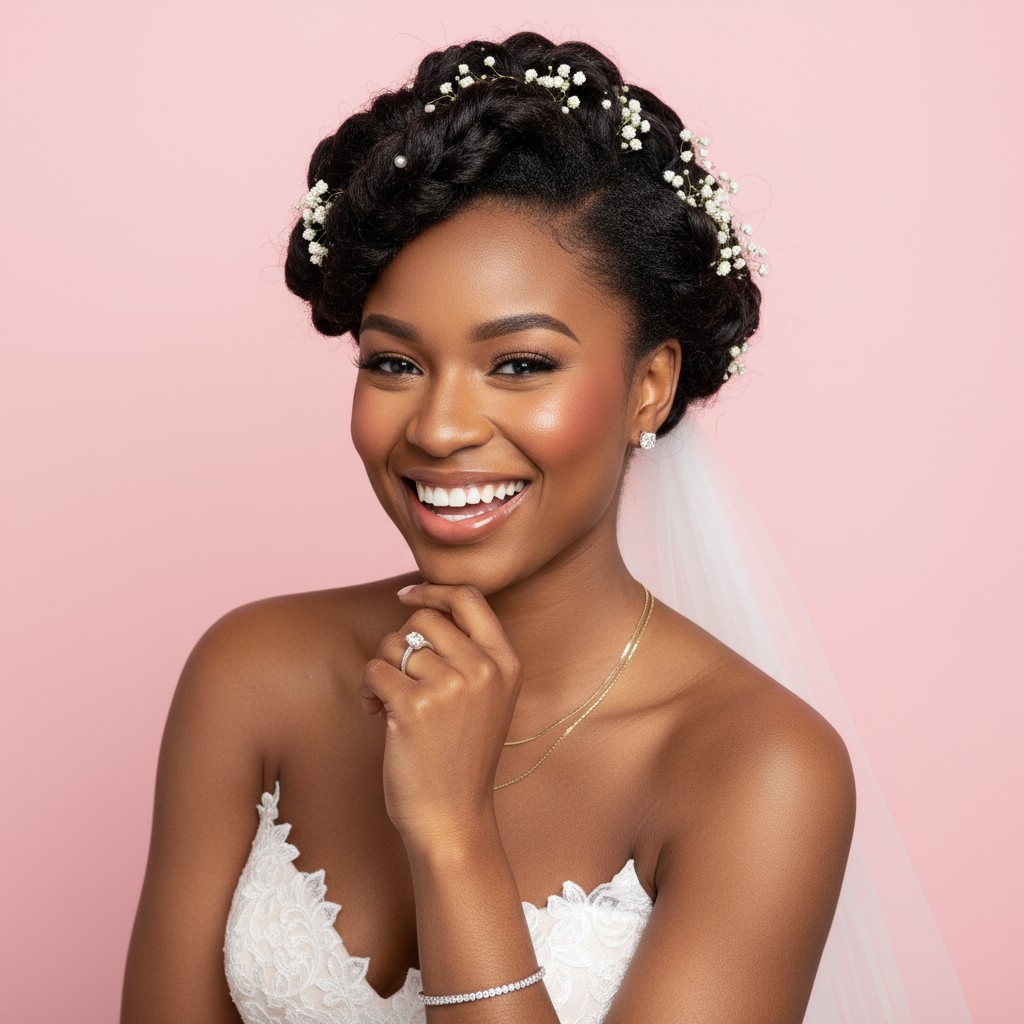Twist Hairstyle for Wedding Ideas